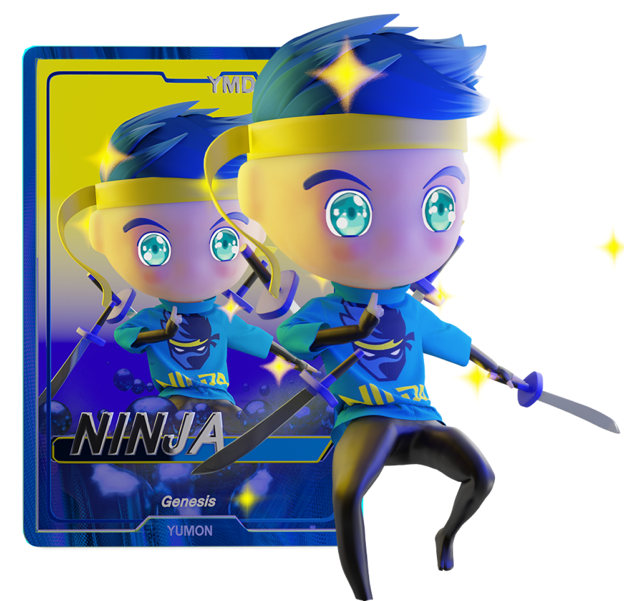 Yumon Ninja demo card